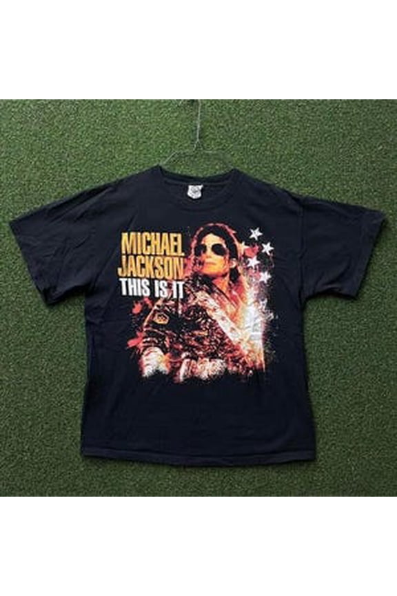 2008 Micheal Jackson This is It Tour Promo Tee Shirt