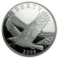 thumbnail image 1 of 2008-P Bald Eagle $1 Silver Commem Proof (w/Box & COA), 1 of 3