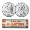 thumbnail image 1 of 2008-P Hawaii Statehood Quarter 40-Coin Roll BU, 1 of 3