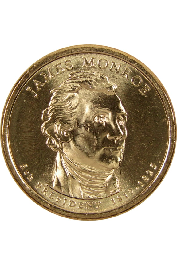 2008 P James Monroe Presidential Dollar BU Uncirculated $1 Coin