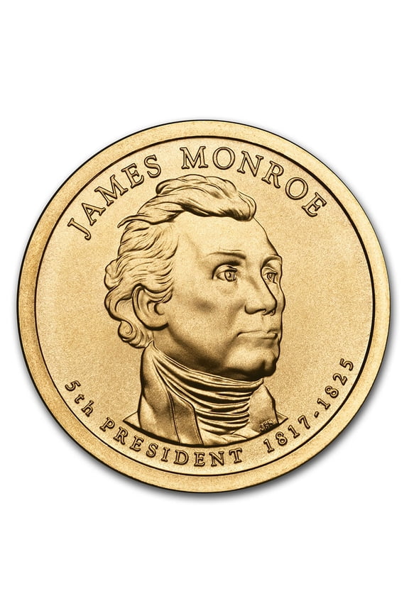 2008-P James Monroe Presidential Dollar BU
