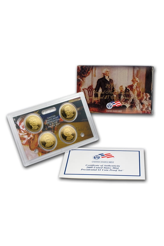 2008-S Presidential Dollar Proof Set