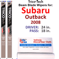 thumbnail image 1 of 2008 Subaru Outback Beam Blade Wipers (Set of 2), 1 of 3