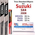 thumbnail image 1 of 2008 Suzuki SX4 Wiper Blades (Set of 3) w/Rear Wiper, 1 of 4