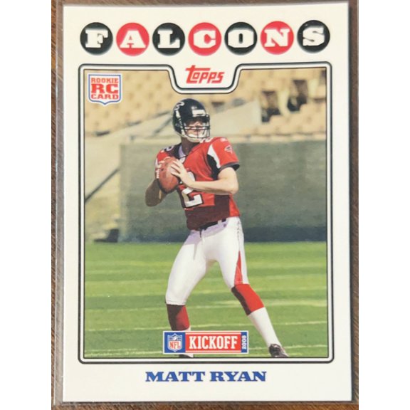2008 Topps Kickoff Matt Ryan #166 RC Atlanta Falcons Football Card Atlanta Falcons NFL Football Trading Card