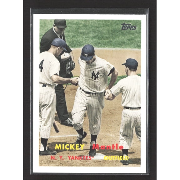 2008 Topps Mickey Mantle Story Mickey Mantle New York Yankees #MMS72 Baseball Card