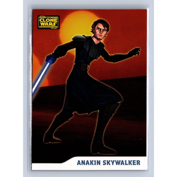 2008 Topps Star Wars The Clone Wars Anakin Skywalker #2 Trading Card