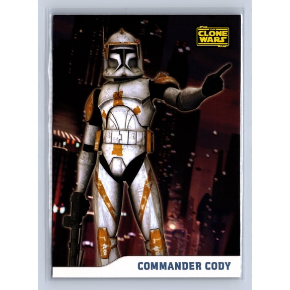 2008 Topps Star Wars The Clone Wars Commander Cody #9