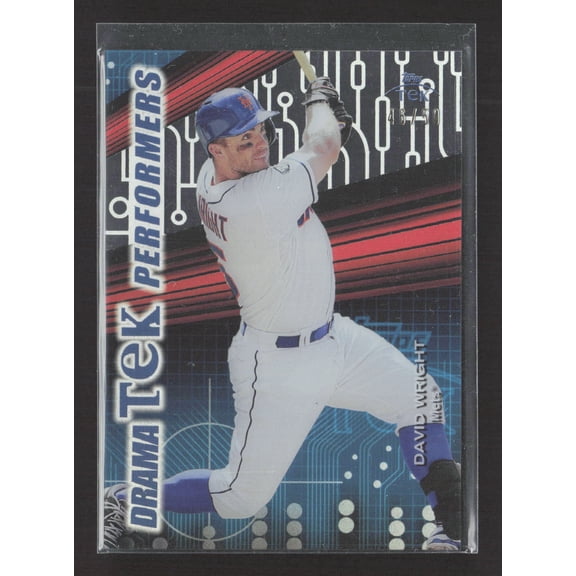 2008 Topps Tek Drama Tek Performers David Wright #DTP-DW /