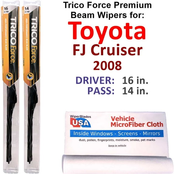 2008 Toyota FJ Cruiser Performance Beam Wipers (Set of 2)