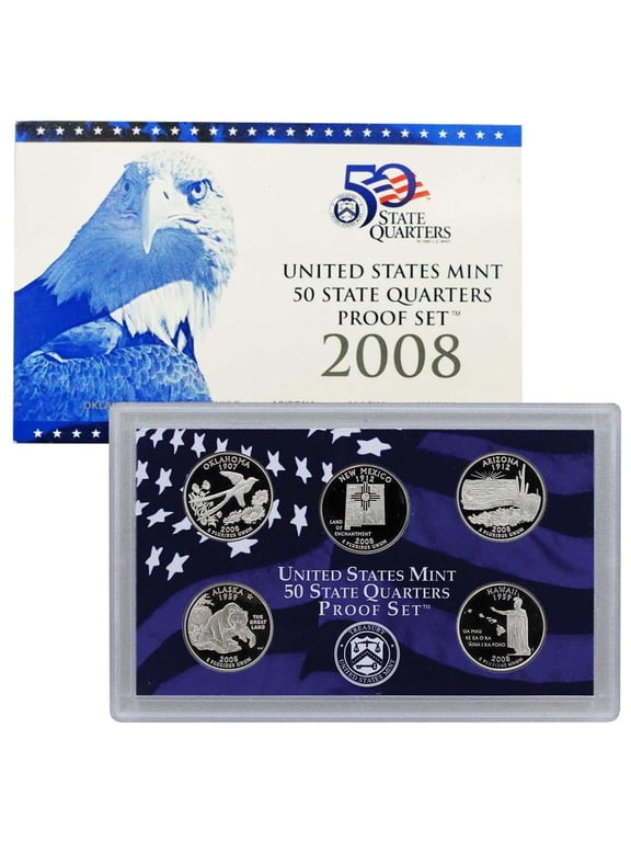 2008 U.S Clad Quarters Proof Set