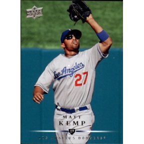 2008 Upper Deck #109 Matt Kemp MLB Baseball Trading Card