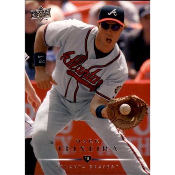 2008 Upper Deck #48 Mark Teixeira MLB Baseball Trading Card