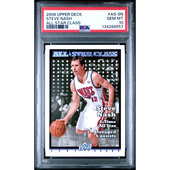 2008 Upper Deck All Star Class Steve Nash #AS-SN All Star Class PSA 10