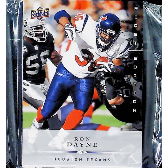 2008 Upper Deck First Edition Houston Texans Team Set 7 Cards