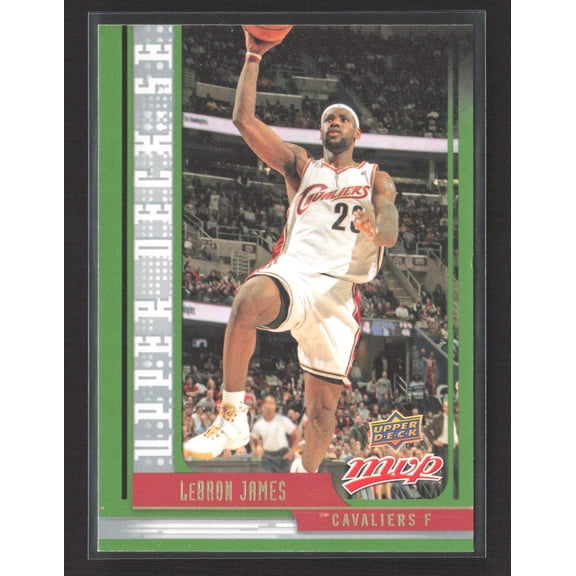 2008 Upper Deck MVP LeBron James #10