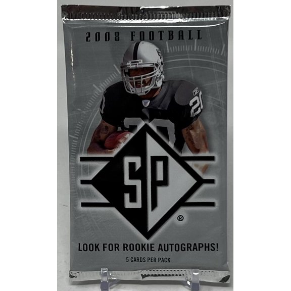 2008 Upper Deck SP Football 5-Card Pack