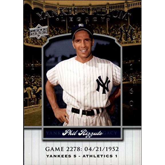 2008 Upper Deck Yankee Stadium Legacy Collection #2278 Phil Rizzuto MLB Baseball Trading Card