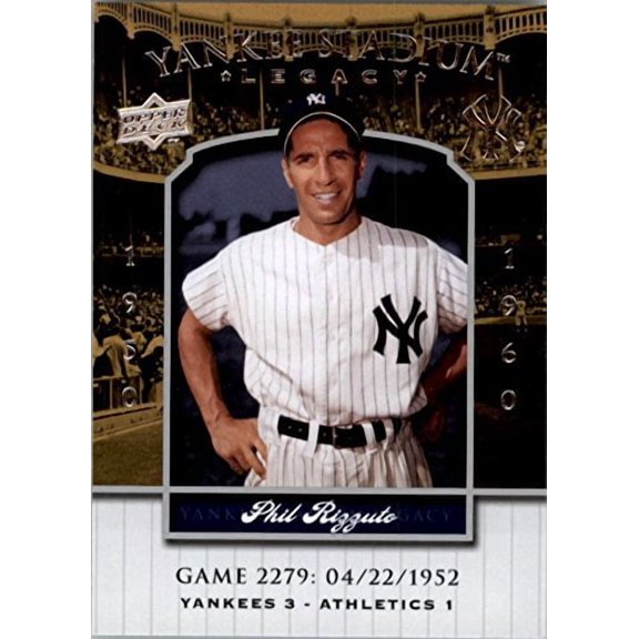 2008 Upper Deck Yankee Stadium Legacy Collection #2279 Phil Rizzuto MLB Baseball Trading Card