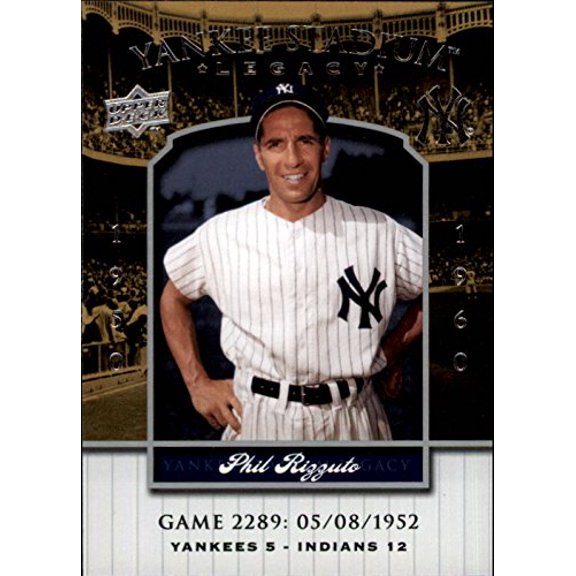 2008 Upper Deck Yankee Stadium Legacy Collection #2289 Phil Rizzuto MLB Baseball Trading Card