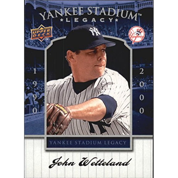 2008 Upper Deck Yankee Stadium Legacy Collection Box Set #76 John Wetteland MLB Baseball Trading Card