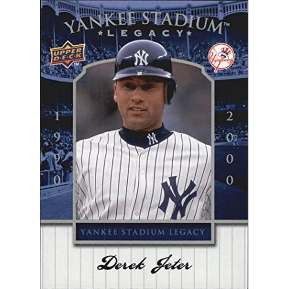 2008 Upper Deck Yankee Stadium Legacy Collection Box Set #84 Derek Jeter MLB Baseball Trading Card
