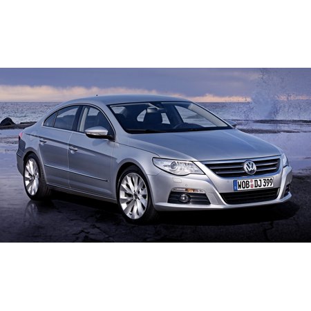 2008 Volkswagen Passat CC Style A - 12x18 Inch Laminated Poster - Stunning Detail and Bold Colors