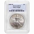 thumbnail image 1 of 2008-W Burnished American Silver Eagle SP/MS-70 PCGS, 1 of 3