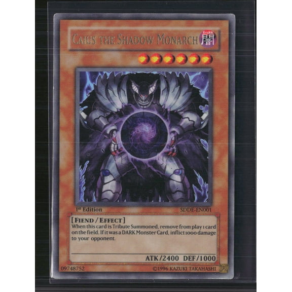 2008 Yu-Gi-Oh! The Dark Emperor Structure Deck Caius the Shadow Monarch Ultra Rare 1st Edition