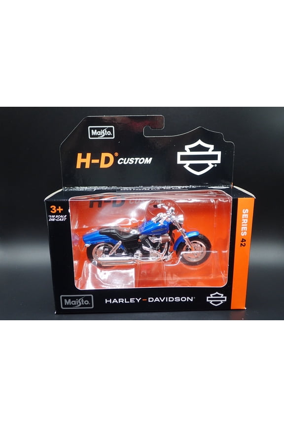 2009 09 FXDFSE CVO FAT BOB HARLEY DAVIDSON MOTORCYCLE MAISTO SERIES 42 1/18 BIKE