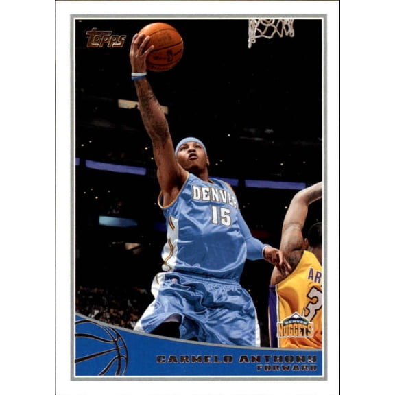 2009-10 Topps Denver Nuggets Team Set 10 Cards