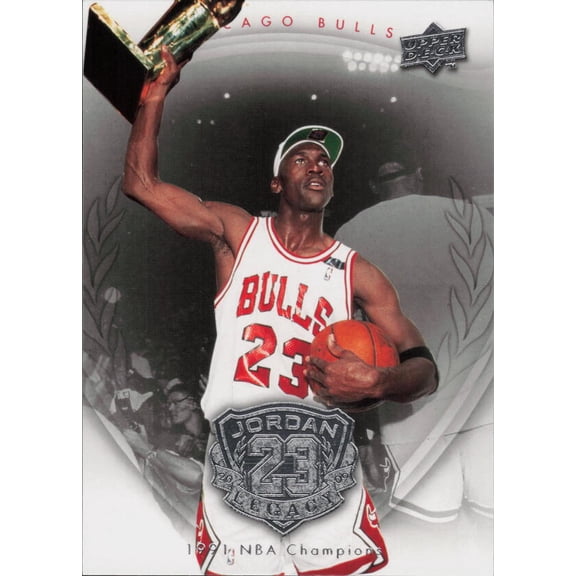 2009-10 UPPER DECK MICHAEL JORDAN LEGACY COLLECTION #24 MICHAEL JORDAN CHICAGO BULLS