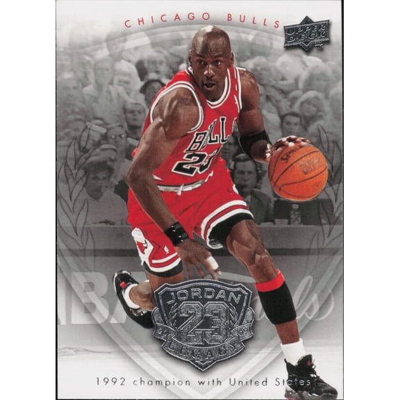 2009-10 UPPER DECK MICHAEL JORDAN LEGACY COLLECTION #30 MICHAEL JORDAN CHICAGO BULLS