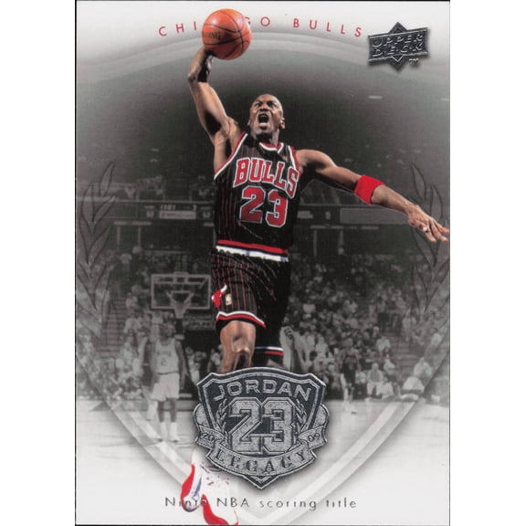 2009-10 UPPER DECK MICHAEL JORDAN LEGACY COLLECTION #46 MICHAEL JORDAN CHICAGO BULLS