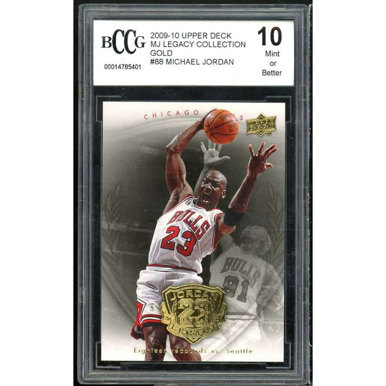 2009-10 Upper Deck MJ Legacy Collection Gold #88 Michael 2009-10 Upper Deck MJ Legacy Collection Gold #88 Michael