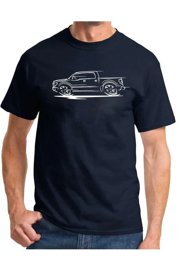 2009-14 Ford F150 Pickup Truck Classic Redline Design Tshirt NEW