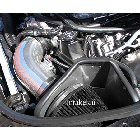 2009 2010 2011 2012 2013 2014 2015 CADILLAC CTS-V 6.2L SC V8 ENGINE AIR INTAKE KIT SYSTEMS (BLACK WITH BLACK FILTER)