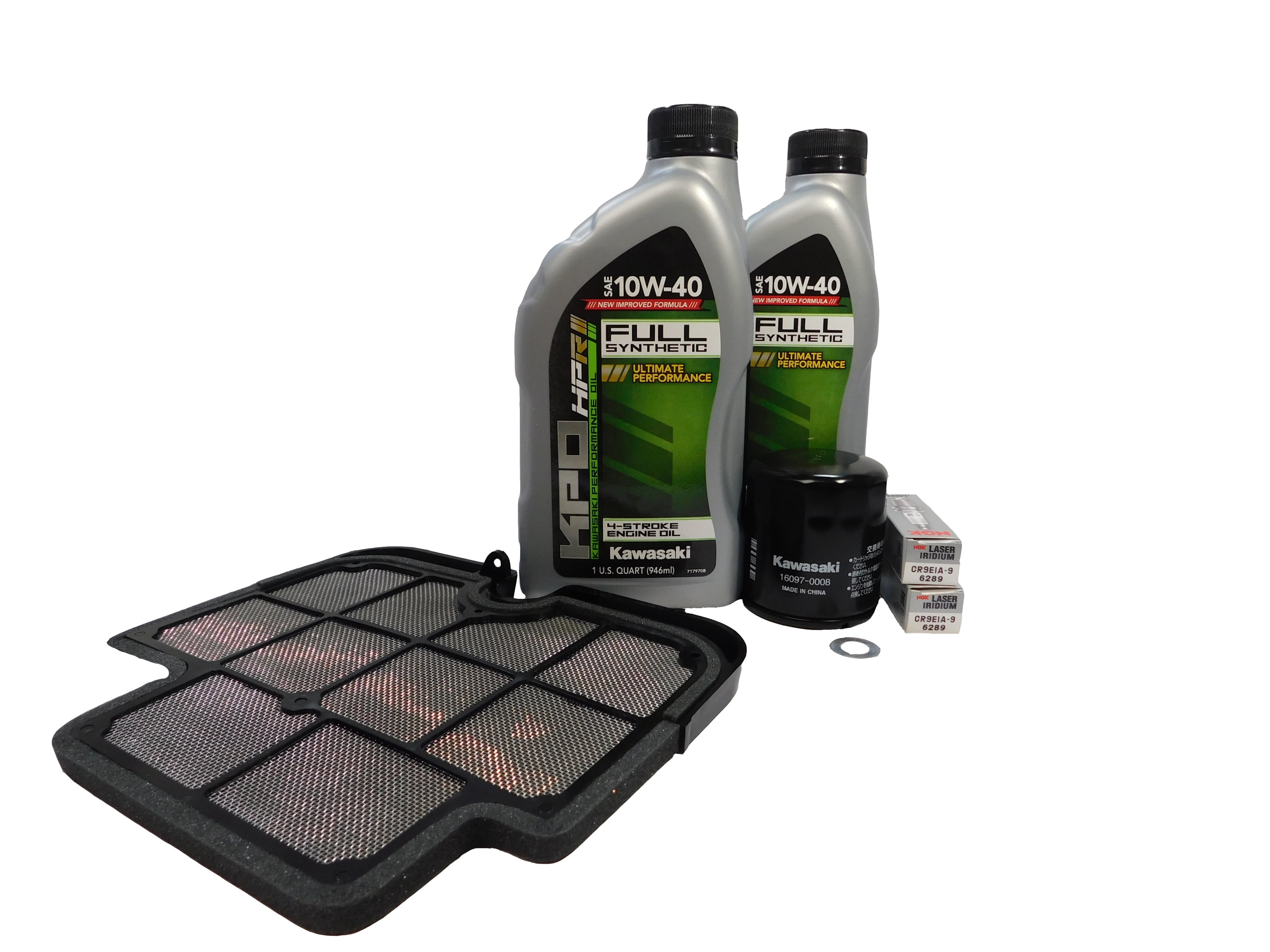 2009-2011 Kawasaki Ninja 650R EX650C OEM Full Synthetic Service Kit KAW139