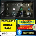 thumbnail image 1 of 2009-2012 DODGE RAM Jensen Navigation Double Din DVD Radio Stereo bluetooth bt, 1 of 9