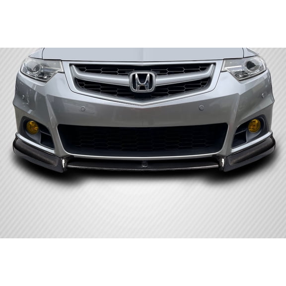 Carbon Creations HFP V3 Look Front Lip Spoiler, Carbon Fiber, 2009-2014 Acura TSX, 3 Pieces