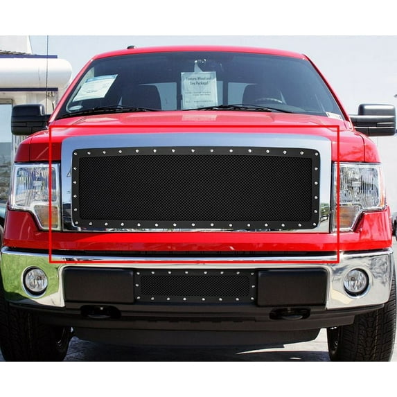2009-2014 Ford F-150 All Model/Not For Raptor Main Upper Rivet Grille