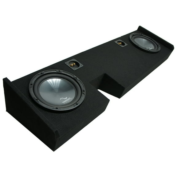 2009-2014 Ford F-150 Ext Super Cab Truck Harmony R124 Dual 12" Sub Box Enclosure