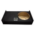 thumbnail image 1 of 2009-2014 Ford F150 Super Crew Cab Truck Single 12" Subwoofer Enclosure Sub Box, 1 of 2