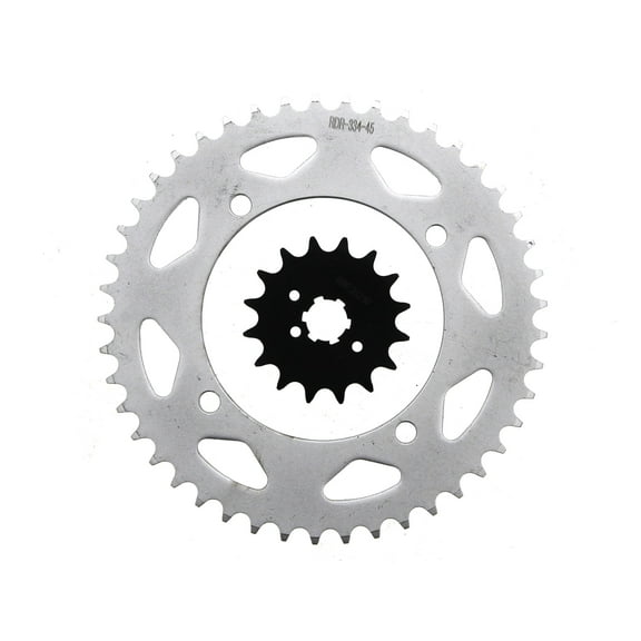 2009 - 2015 Yamaha XV250 V-Star XV 250  Front And Rear Sprocket Set 16/45