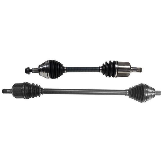 2009-2017 for Tiguan for FWD Autmatic Transmission Front CV Axle Kit - NCV72109/110 Ref# VW-8102/3 With ABS & Joint, 3yr Warranty