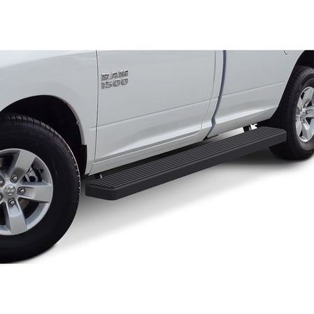 2009-2018 Dodge Ram 1500 Regular Cab(Incl. 19-20 Ram 1500 Classic) \ 2010-2021 Dodge Ram 2500/3500/4500/5500 Regular Cab|6.5 ft Bed 6061 Aircraft Aluminum Black finishing 6 Inch Wheel to Wheel