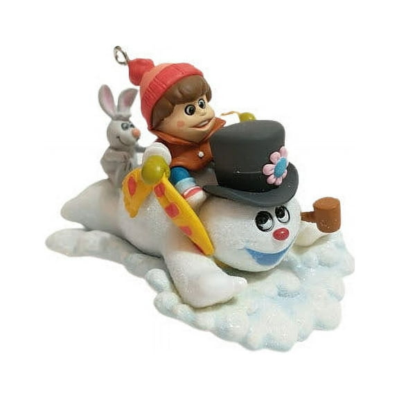2009 A Winterfun Ride (Frosty the Snowman) Hallmark Keepsake Christmas Tree Ornament - QXI1045