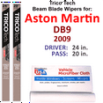 thumbnail image 1 of 2009 Aston Martin DB9 Beam Blade Wipers (Set of 2), 1 of 3