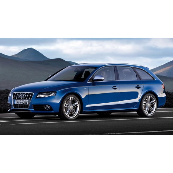 2009 Audi S4 Avant - 24x36 Inch Laminated Poster - Stunning Detail and Bold Colors