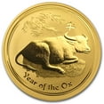thumbnail image 1 of 2009 Australia 1 oz Gold Lunar Ox BU (Series II), 1 of 3